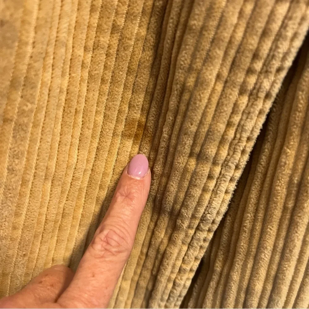 Vintage tan Corduroy double breasted Jacket